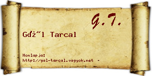 Gál Tarcal névjegykártya